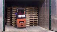 Heat treated export crates