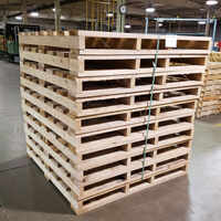 Stacks of pallet Stack of pallets