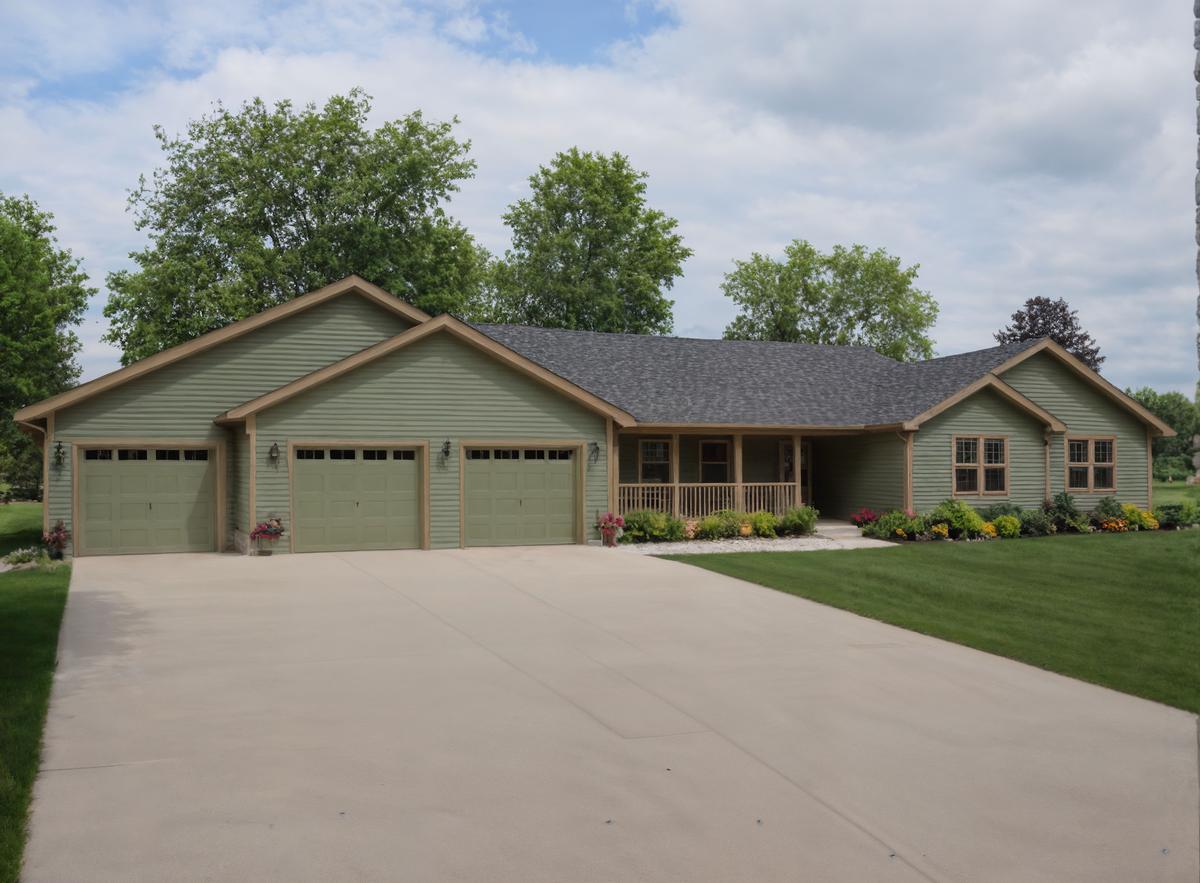 101 Single-Story House Plans, image size:1200x883